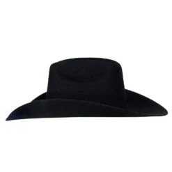 Youth M+F Black 3 3/4in. Brim Cattlemans Felt Hat -Western Cowboy Store A7210201 L 2
