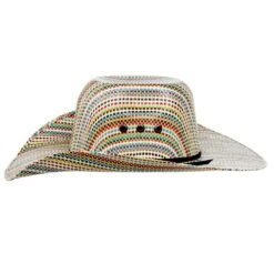 M+F Kids Multi Colored Straw Cowboy Hat -Western Cowboy Store A73224 XL 3