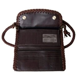 American Darling Leather Crossbody Wallet Purse 10 American Darling Leather Crossbody Wallet Purse -Western Cowboy Store ADBGM279 04