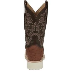 Justin Boots Womens Dakota 11in Pull-On Wild Brandy Boot -Western Cowboy Store AQ8631 06