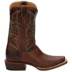 Justin Boots Men's Justin Bent Rail Performance Navigator Cognac Cowboy Boot -Western Cowboy Store BR763 4