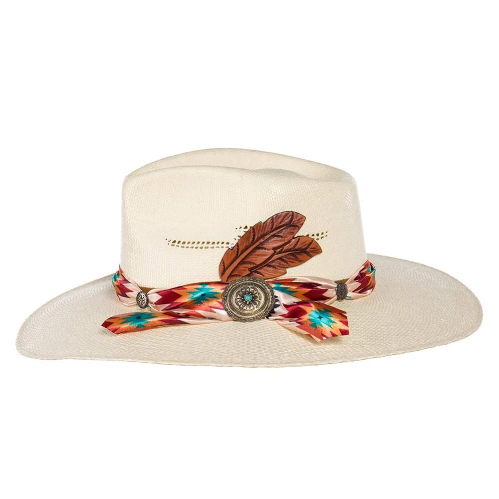 Charlie 1 Horse Navajo 3 3/4` Brim Aztec Band 5 Charlie 1 Horse Navajo 3 3/4` Brim Aztec Band - Image 3