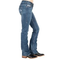 Cowgirl Tuff Co Women's Don't Fence Me In Jeans 9 Cowgirl Tuff Co Women's Don't Fence Me In Jeans -Western Cowboy Store FENCE 21