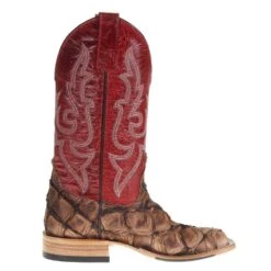 Macie Bean Women's Top Hand Tan Big Bass Red Top Cowgirl Boots 11 Macie Bean Women's Top Hand Tan Big Bass Red Top Cowgirl Boots -Western Cowboy Store M2007 4