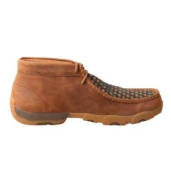 Twisted X Men's Midnight/Tan Patchwork Driving Moc -Western Cowboy Store MDM0057 4