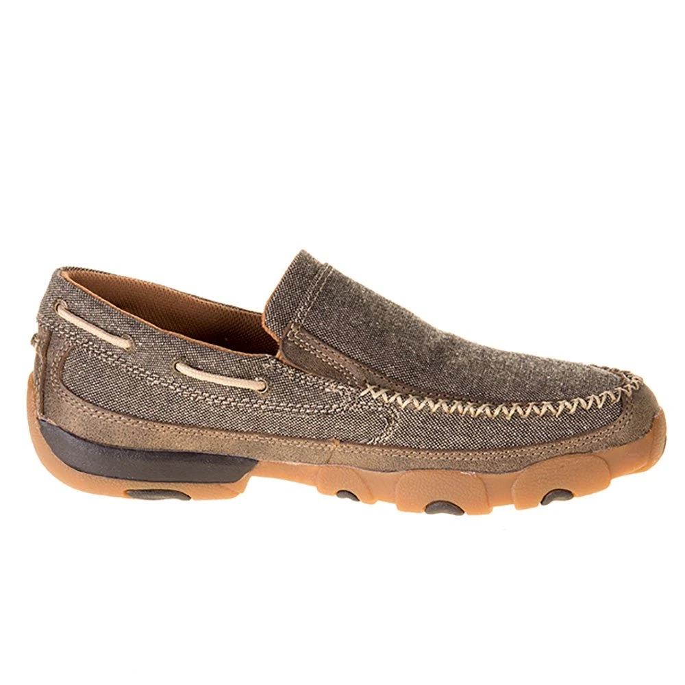 Twisted X Mens Dust E Slip On Boat Shoe MDMS012 7 Twisted X Mens Dust E Slip On Boat Shoe MDMS012 - Image 5