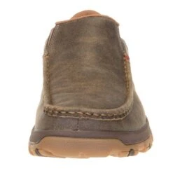 Twisted X Men's CellStretch Brown Bomber Casual Slip On Shoe -Western Cowboy Store MXC0003 1