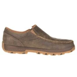 Twisted X Men's CellStretch Brown Bomber Casual Slip On Shoe -Western Cowboy Store MXC0003 4