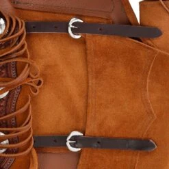 NRS Whiskey Day Worker Chinks -Western Cowboy Store NRS BWCWHISK 4