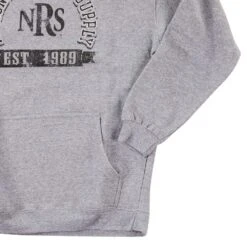 NRS Grey Black Pullover -Western Cowboy Store NRS HOODIE22 027 03