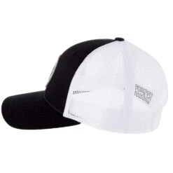 NRS Split Logo Black And White Cap -Western Cowboy Store NRSC 0122 14 3