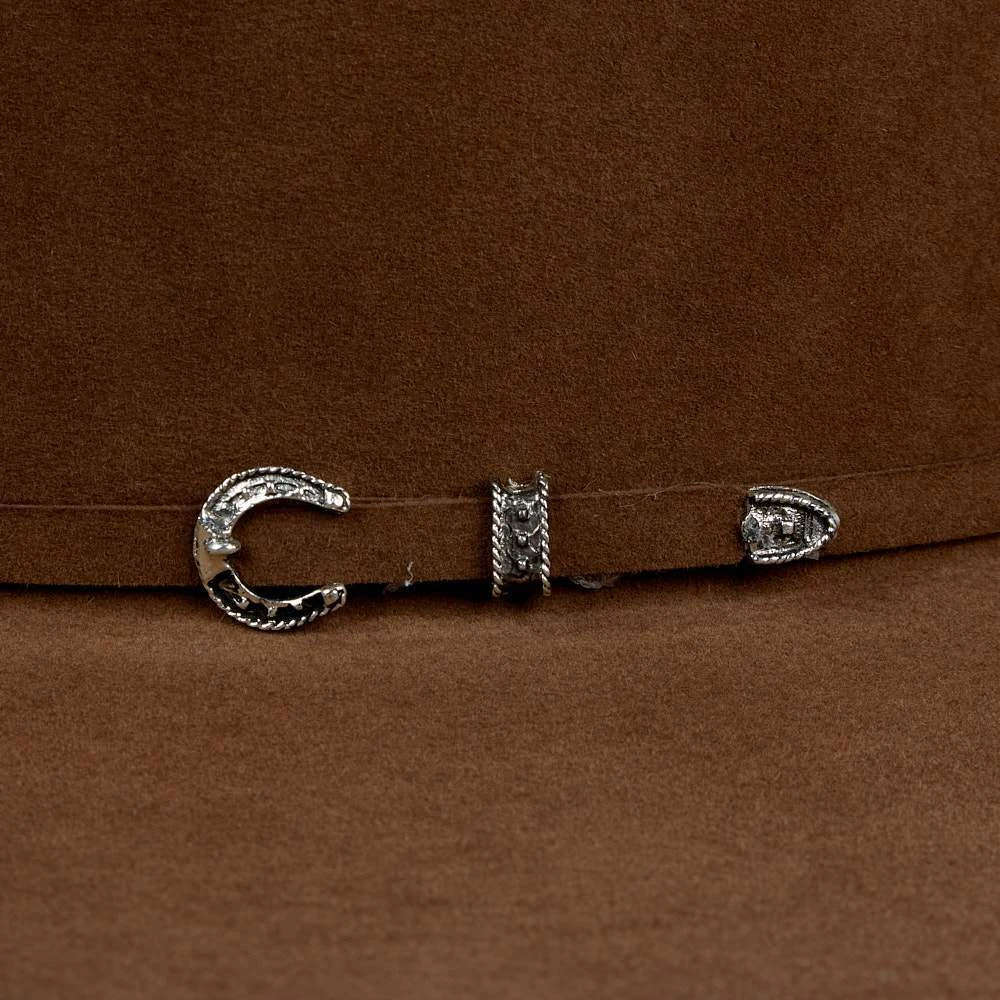 Resistol 30X Dunn Rough N Ready 4 1/2in. Brim Felt Cowboy Hat 4 Resistol 30X Dunn Rough N Ready 4 1/2in. Brim Felt Cowboy Hat - Image 2