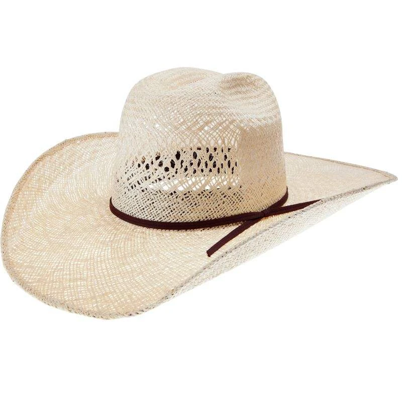 Rodeo King Jute Open Crown 4-1/2in. Brim Straw Cowboy Hat 4 Rodeo King Jute Open Crown 4-1/2in. Brim Straw Cowboy Hat - Image 2