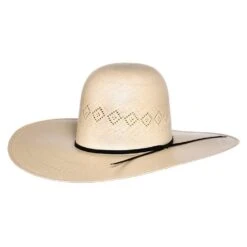 Rodeo King 24K Shantung Diamond 5in. Brim Open Crown Straw Hat 11 Rodeo King 24K Shantung Diamond 5in. Brim Open Crown Straw Hat -Western Cowboy Store RK309 43