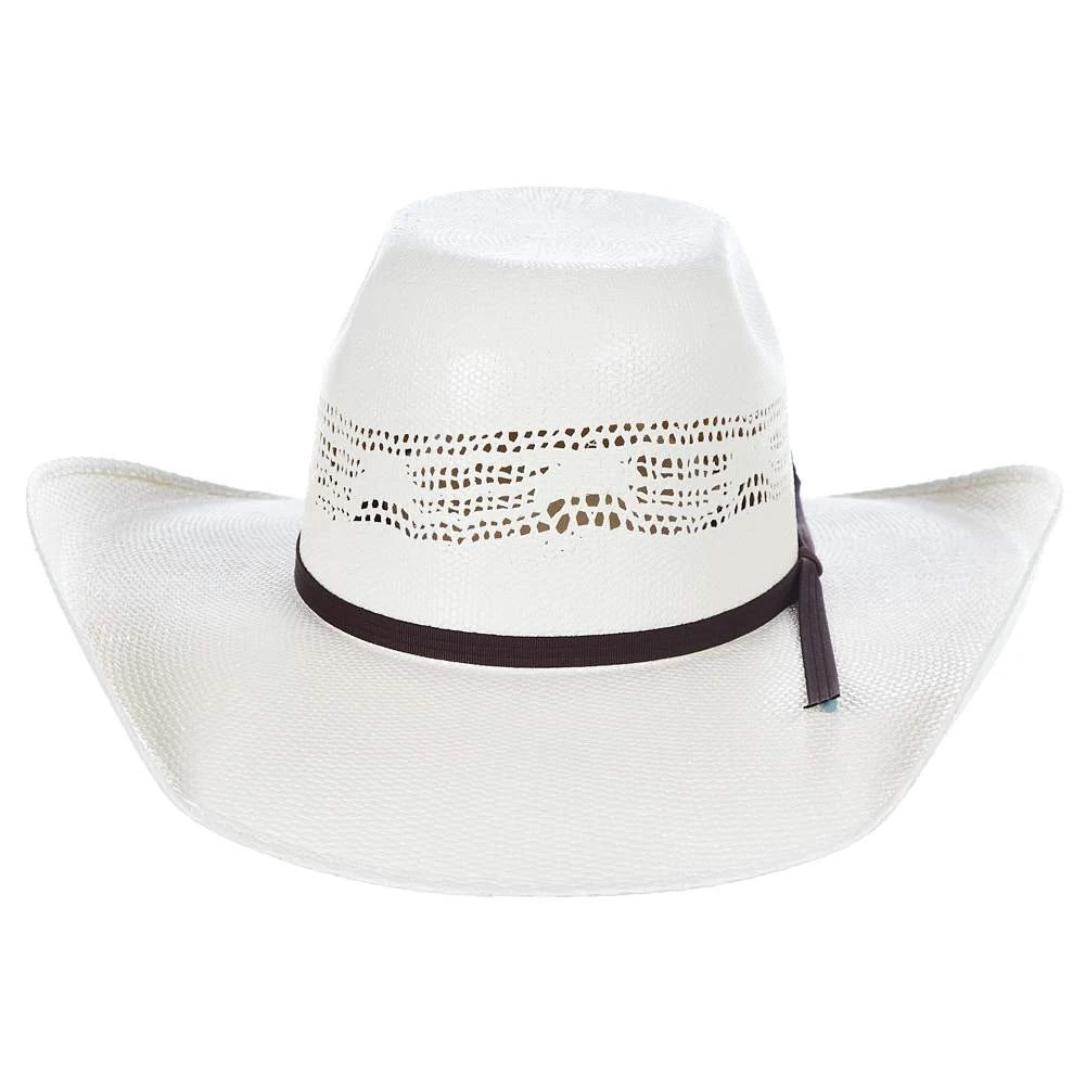 Resistol Buckeye Jr 4in. Brim Straw Cowboy Hat 4 Resistol Buckeye Jr 4in. Brim Straw Cowboy Hat - Image 2