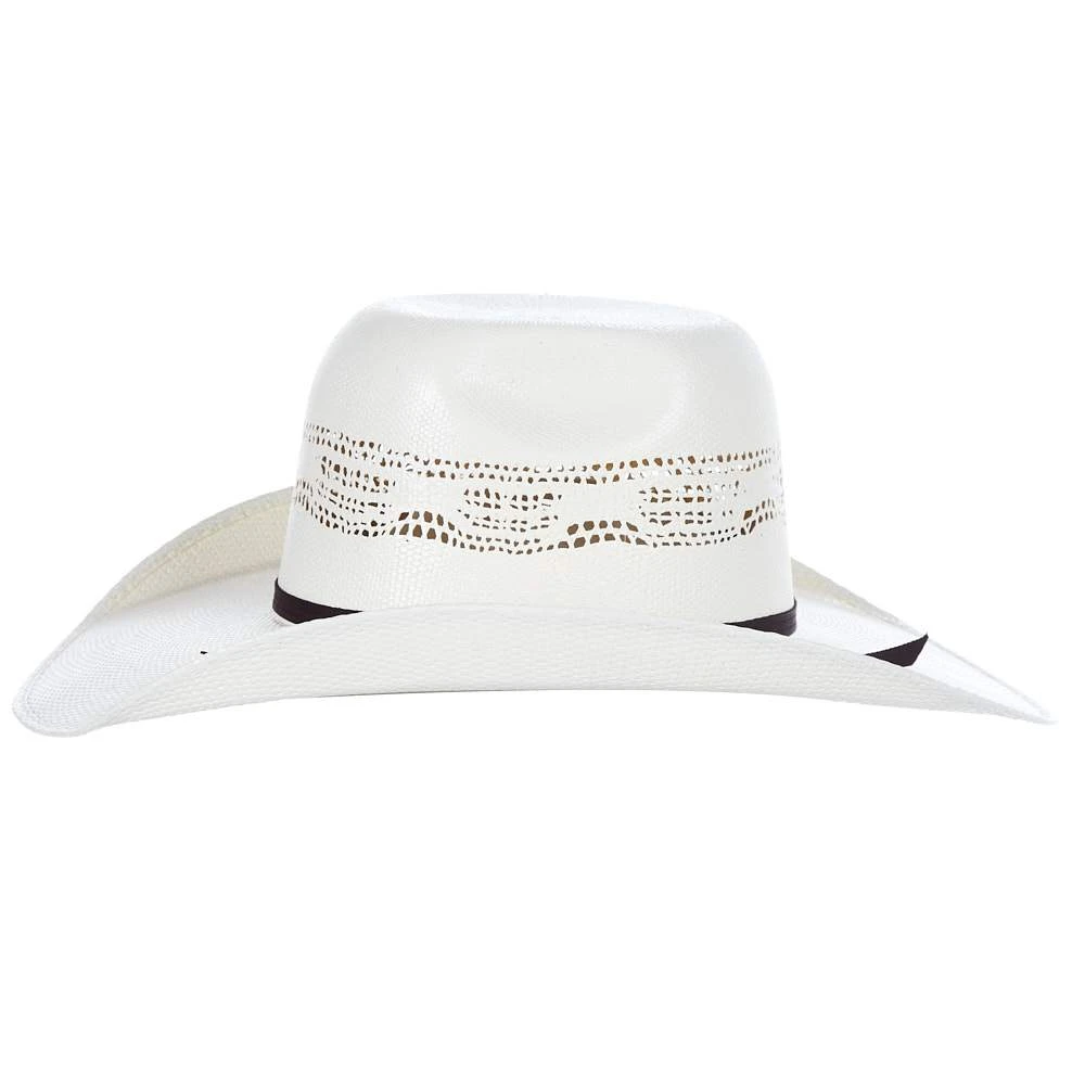 Resistol Buckeye Jr 4in. Brim Straw Cowboy Hat 5 Resistol Buckeye Jr 4in. Brim Straw Cowboy Hat - Image 3