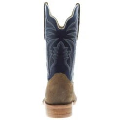 R Watson Boots Men's Café Boar Square Toe 11in Bone Sinatra Top Cowboy Boot 9 R Watson Boots Men's Café Boar Square Toe 11in Bone Sinatra Top Cowboy Boot -Western Cowboy Store RW8604 2 03