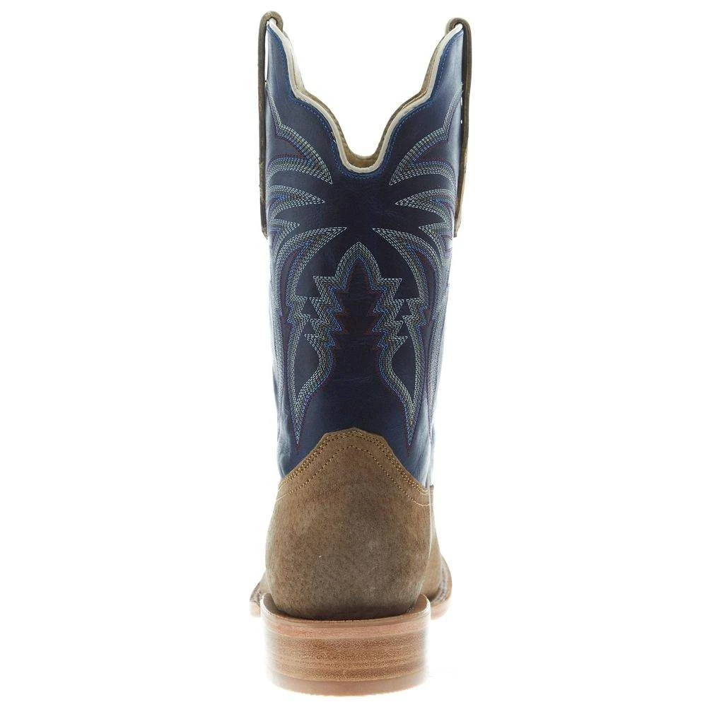 R Watson Boots Men's Café Boar Square Toe 11in Bone Sinatra Top Cowboy Boot 5 R Watson Boots Men's Café Boar Square Toe 11in Bone Sinatra Top Cowboy Boot - Image 3
