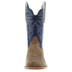 R Watson Boots Men's Café Boar Square Toe 11in Bone Sinatra Top Cowboy Boot 11 R Watson Boots Men's Café Boar Square Toe 11in Bone Sinatra Top Cowboy Boot -Western Cowboy Store RW8604 2 05