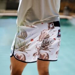 Sendero Provisions Co. Men's Nueces Point Bar Boardshorts 9 Sendero Provisions Co. Men's Nueces Point Bar Boardshorts -Western Cowboy Store SPCT123S11A 4