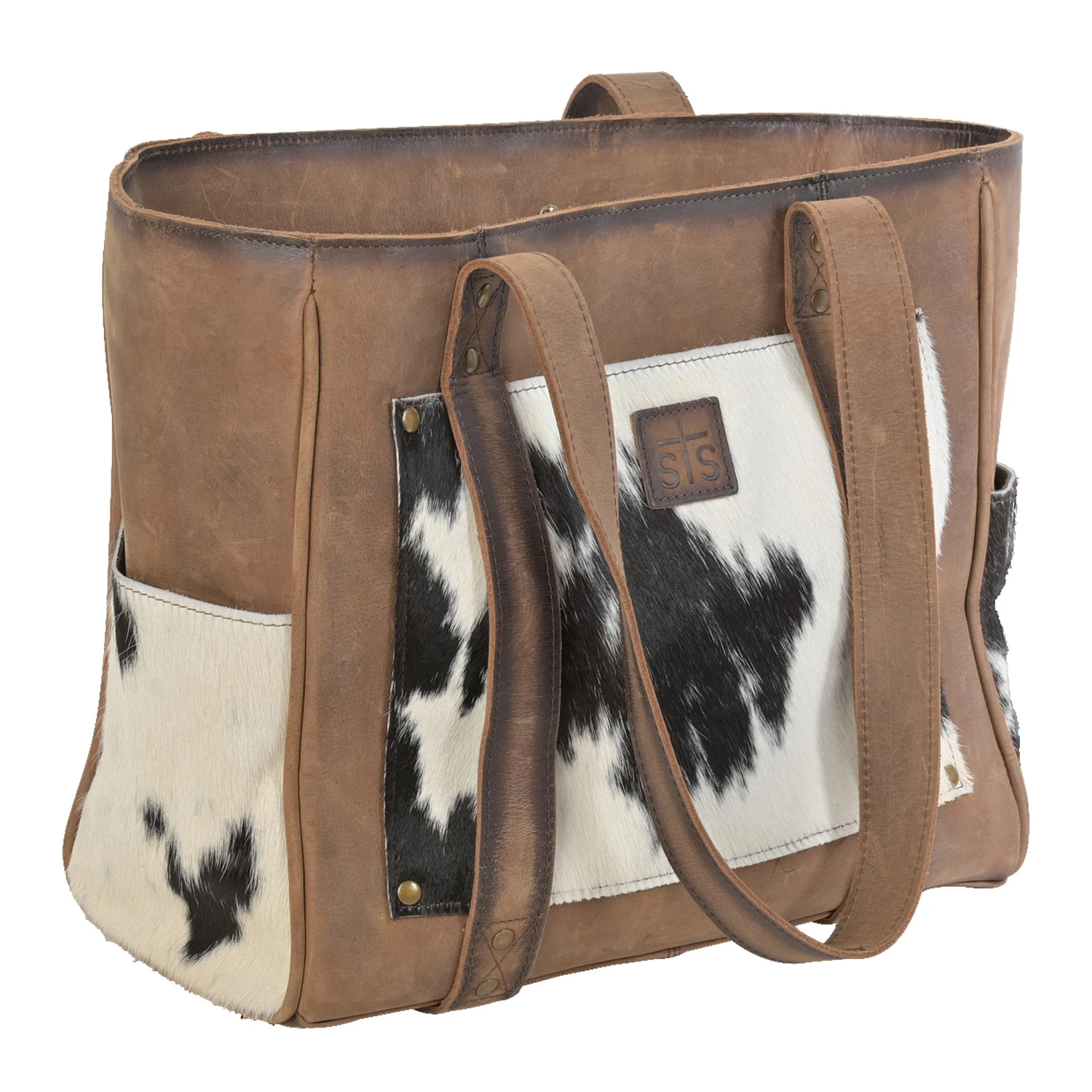 STS Ranch Wear Cowhide Trinity Tote 4 STS Ranch Wear Cowhide Trinity Tote - Image 2
