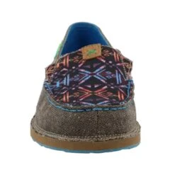 Twisted X Women`s Eco TWX Blue Aztec Loafer -Western Cowboy Store WCL0014 2