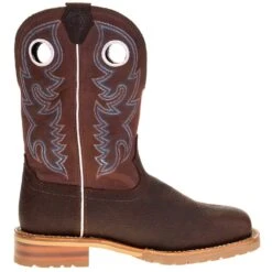 Justin Boot Company Men's Marshal Trailblazer Brown 11in. Brick Red Top H2O Steel Toe Work Boot -Western Cowboy Store WK4203 4