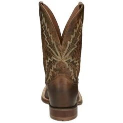 Tony Lama Men's Bowie Oak Brown 11in. TLX Performance Cowboy Boots -Western Cowboy Store XT5104 4